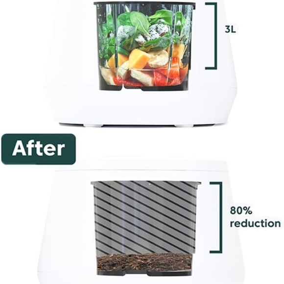 LOMI Classic Electric Kitchen Composter Smart Waste White New Open Box Fertilize - Picture 5 of 16